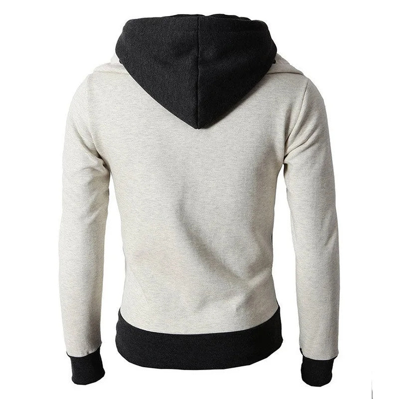 Chaqueta de invierno para hombre con cuello único