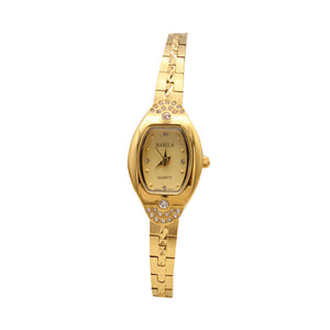 Women's Vintage Style Watch With Rhinestones