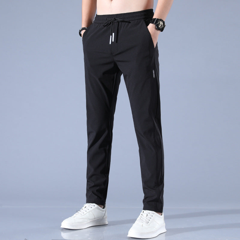 Pantalones deportivos rectos para hombre