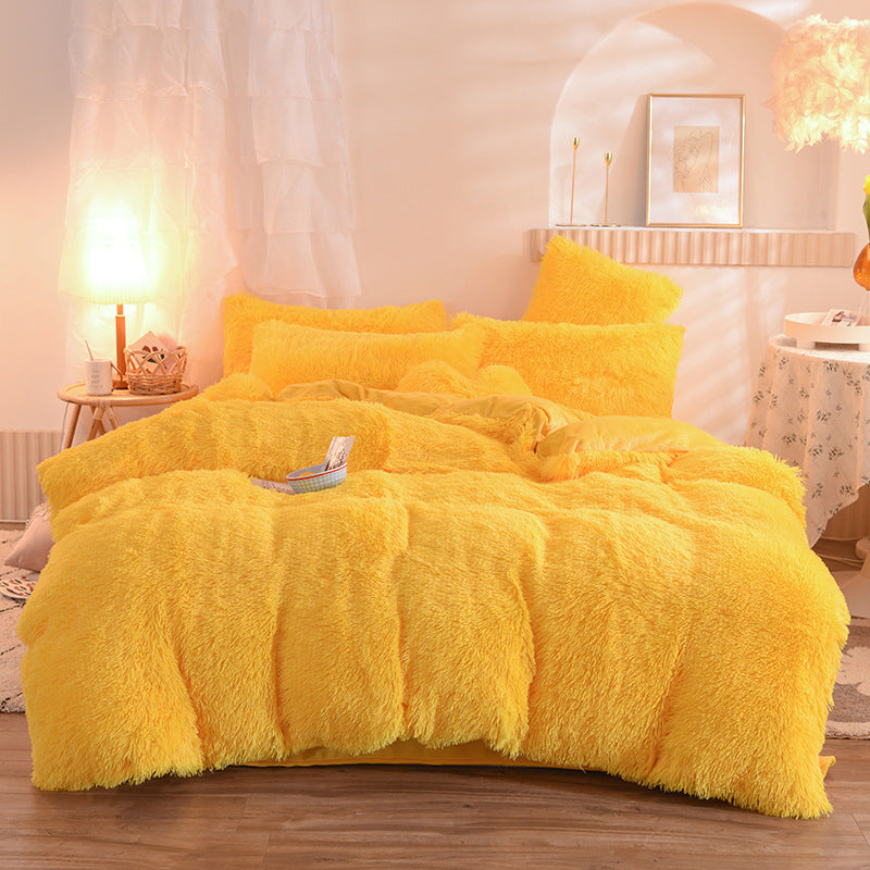 Luxury Thick Fleece Bedding Set