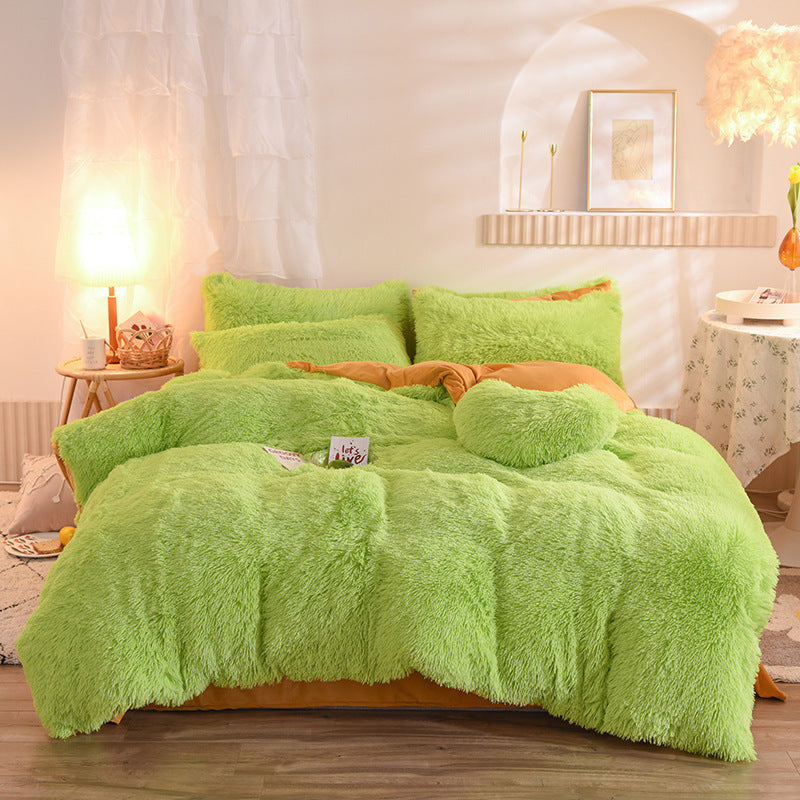 Luxury Thick Fleece Bedding Set