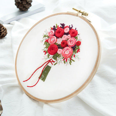 DIY embroidery material package