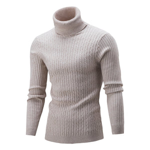 Men's Classic Knitted Turtleneck Sweater