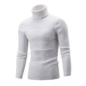 Men's Classic Knitted Turtleneck Sweater