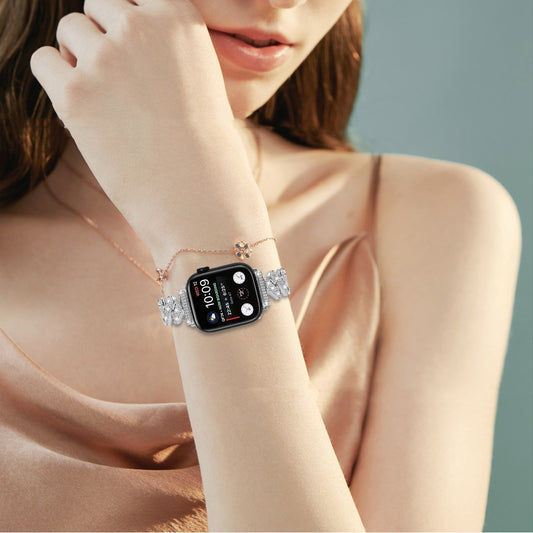 Rhinestone Strap For Smart Watches