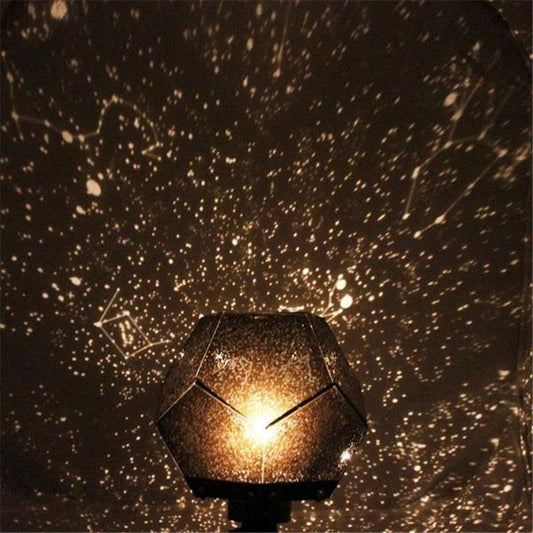 LED Starry Sky Projector Night Light: USB Charging