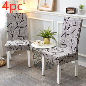 Elastic Dining Room Chair Covers