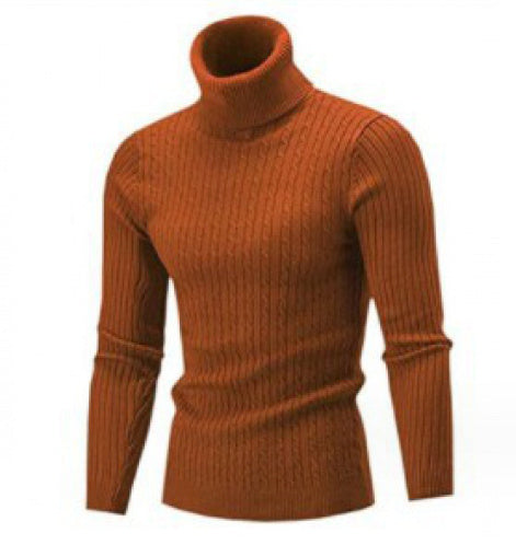 Men's Classic Knitted Turtleneck Sweater