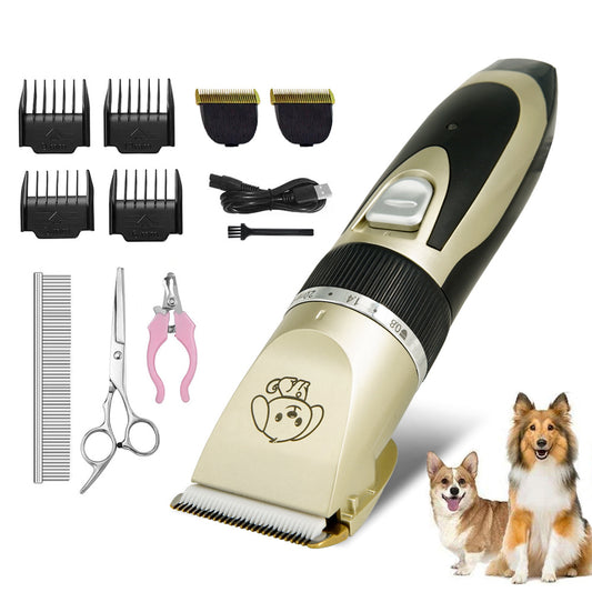 Cortadora de pelo profesional para perros y mascotas, cortadora de pelo para animales, máquina cortadora para gatos, afeitadora