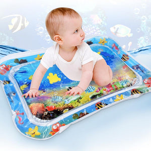 Aufblasbare Baby-Wassermatte – Spielmatte für Sommer- und Strandaktivitäten für Säuglinge und Kleinkinder 