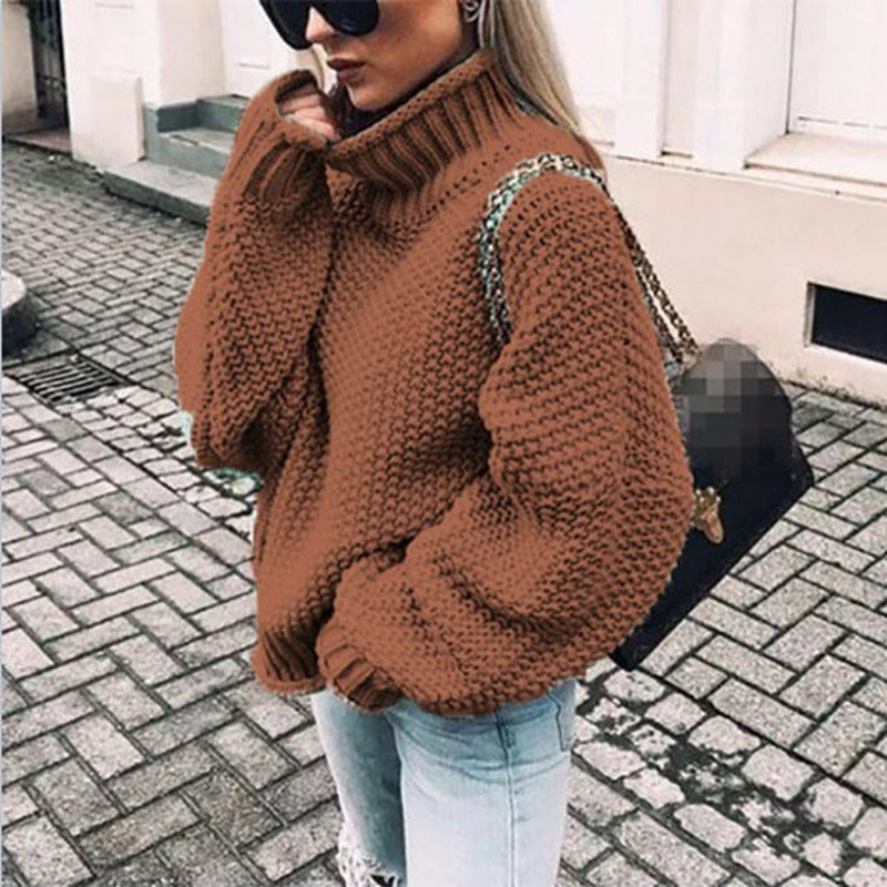 Women's Sweater With Wide Sleeves