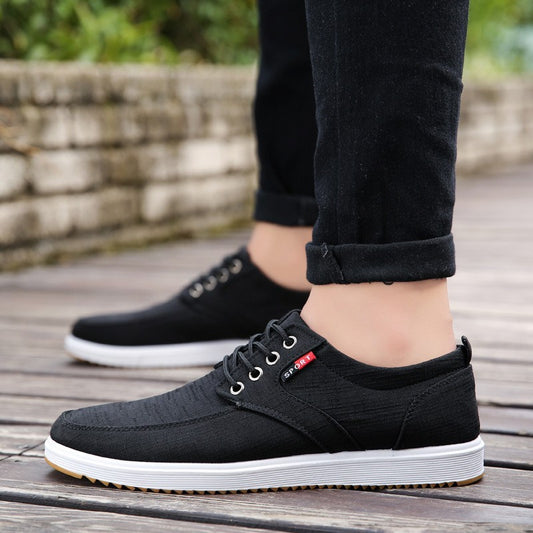 Summer Breathable Canvas Casual Shoes