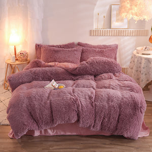 Luxury Thick Fleece Bedding Set