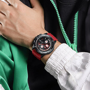Reloj electrónico deportivo de moda para hombre.