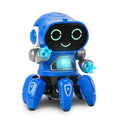Blue sixjaw robot