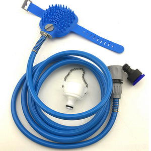 Pet Bathing Tool Pet Dog Convenient Clean Water Pipe Spray Nozzle Strap