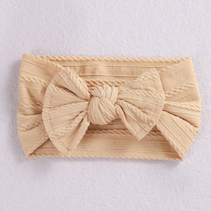 Children's Nylon Bow Headband