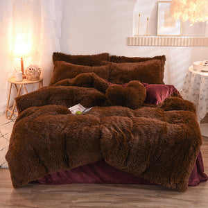 Luxury Thick Fleece Bedding Set