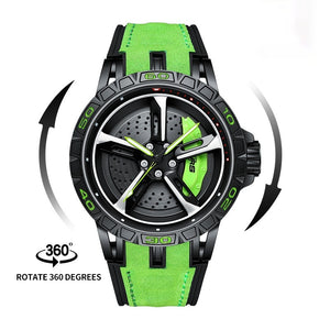 Men's Three-Dimensional Hollow Dial Watch