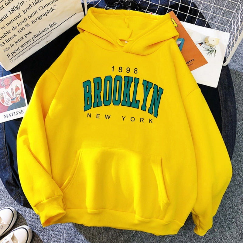 1898 Brooklyn New York Printed Men's Hoodie