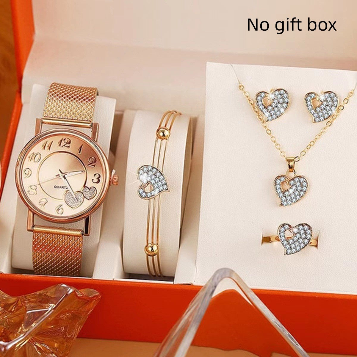 Women's Five-piece Set With Watch