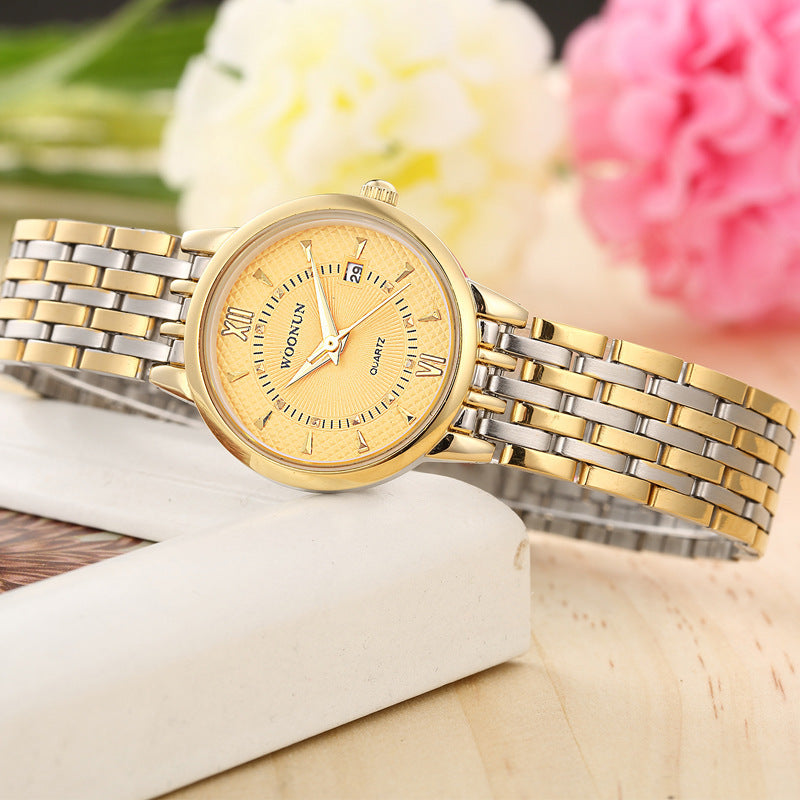 Women's Retro Steel Waterproof Watch