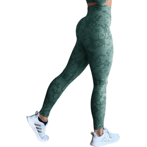 Women's figure-modeling leggings for gym, fitness and yoga workouts