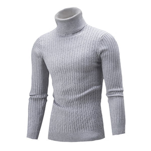 Men's Classic Knitted Turtleneck Sweater