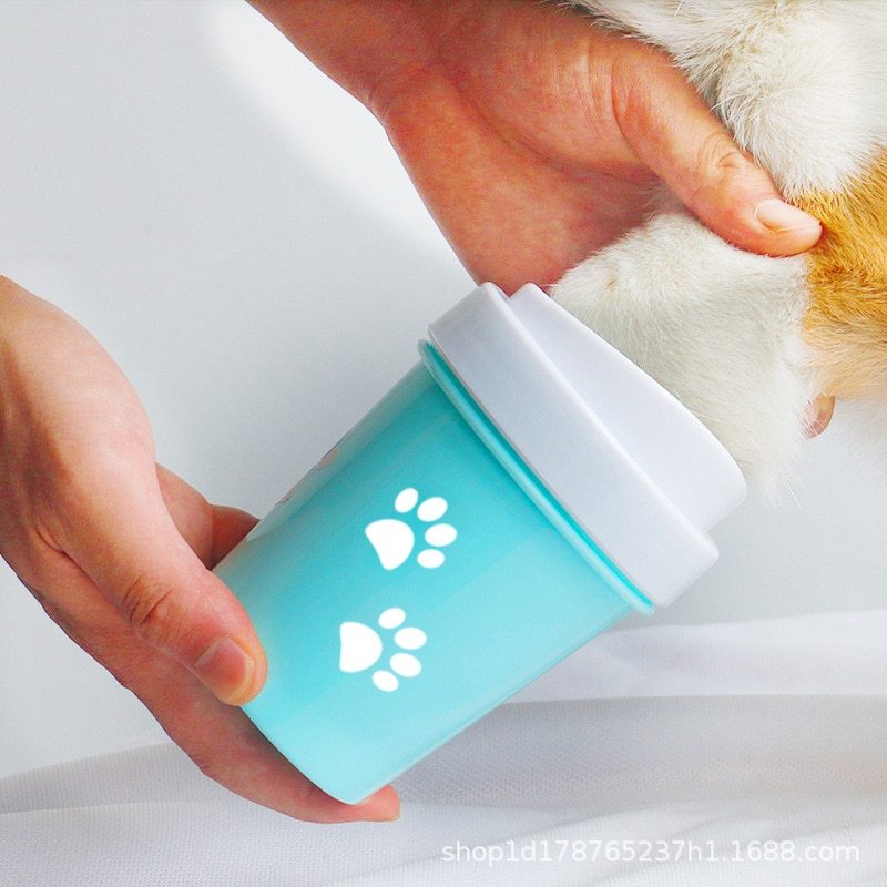 Taza para lavar los pies de perro, producto de limpieza, lavadora de patas de gato