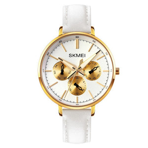 Women's Retro Round Quartz Watch