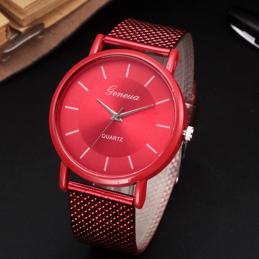 Mesh Quartz Watch Female