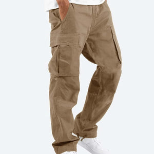 Men's Casual Wide Wide Cargo Pants in Hip Hop Style