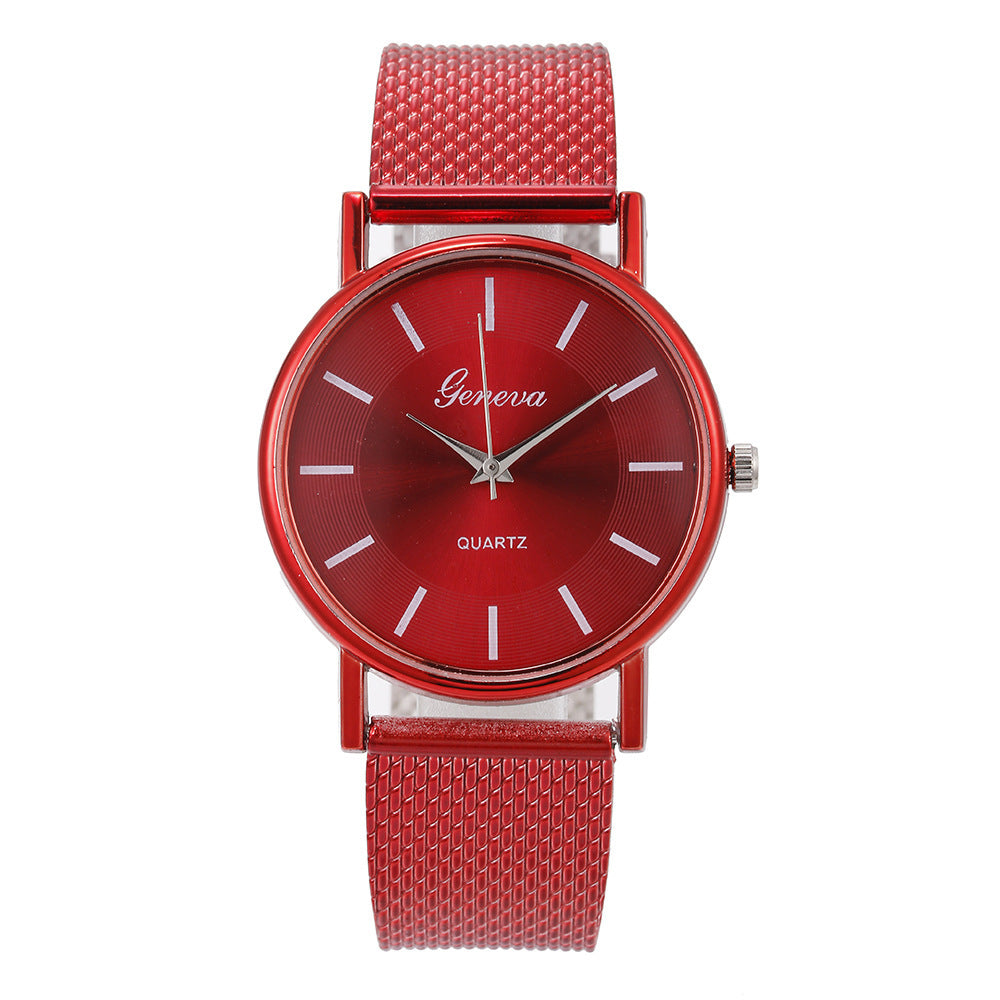 Mesh Quartz Watch Female