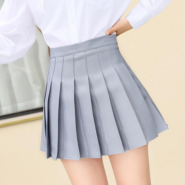 Women's Pleated Mini Skirt