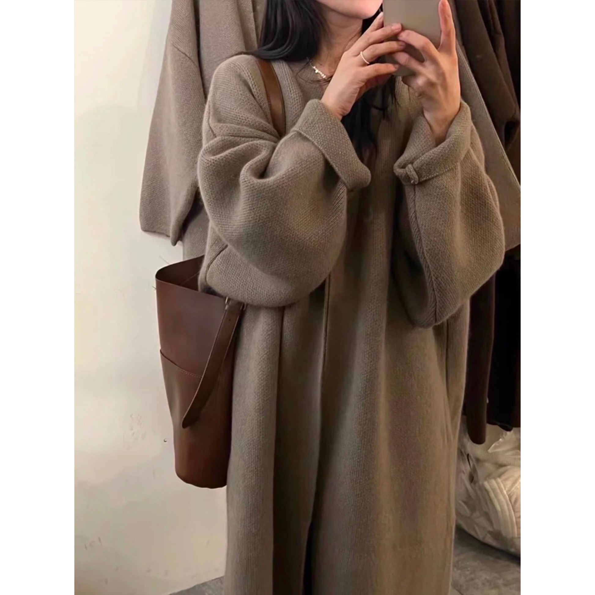 Women's Warm Cardigan-Coat