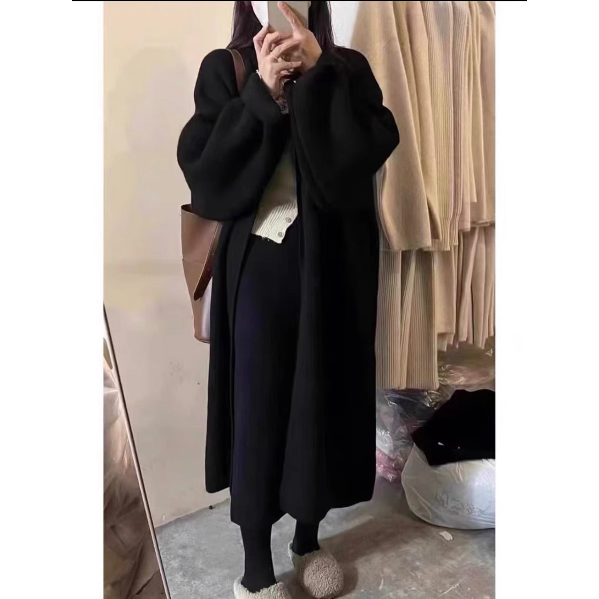 Women's Warm Cardigan-Coat