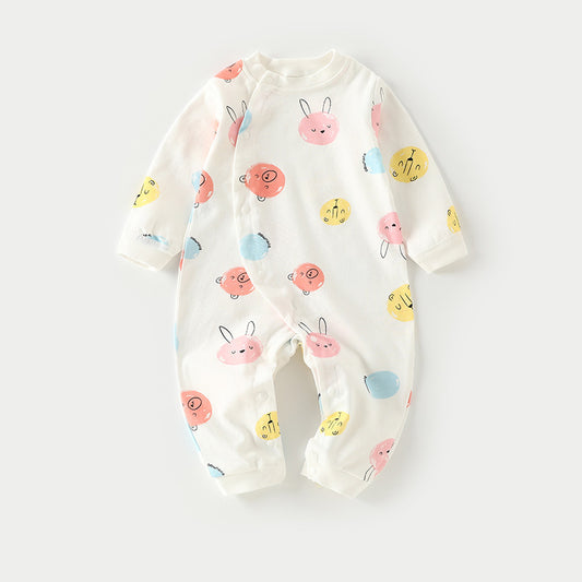 Children's Casual Bodysuit With Print And Long Sleeve