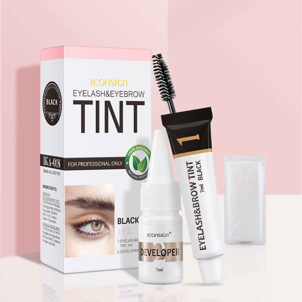 Eyelash Eyebrow Dye Tint Kit Brow