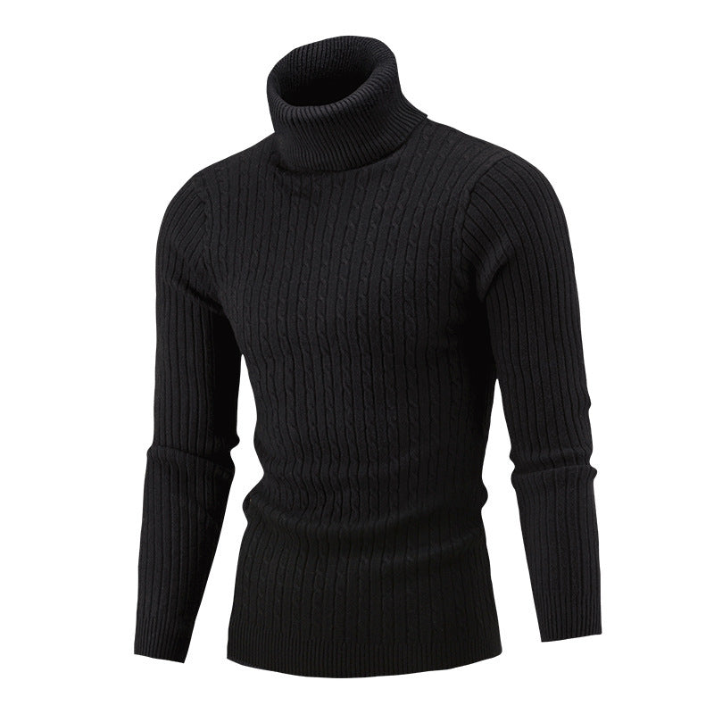 Men's Classic Knitted Turtleneck Sweater