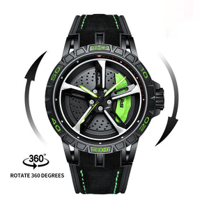 Men's Three-Dimensional Hollow Dial Watch