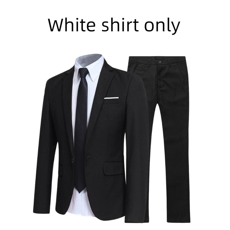 Men's English Style Casual Suit