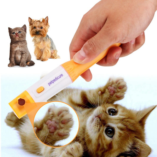Electric Pet Nail Grinder - Professional Dog and Cat Nail Trimmer