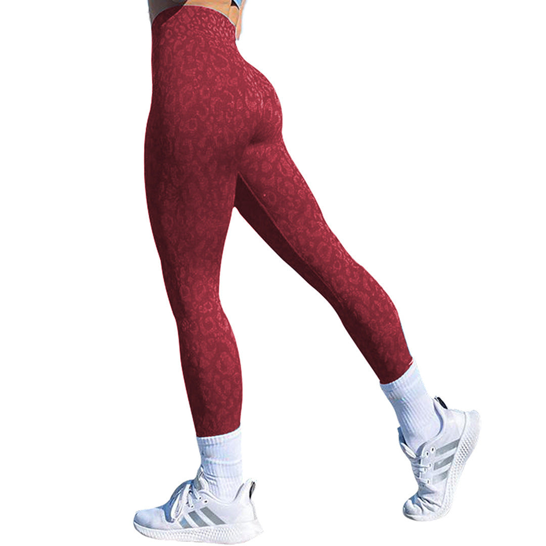 Women's figure-modeling leggings for gym, fitness and yoga workouts