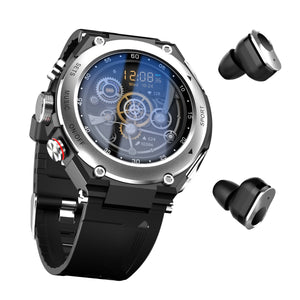 Men's Smart Watch with Bluetooth Headset and Sport Bracelet