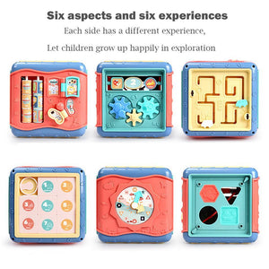 Baby hexahedron educational toys