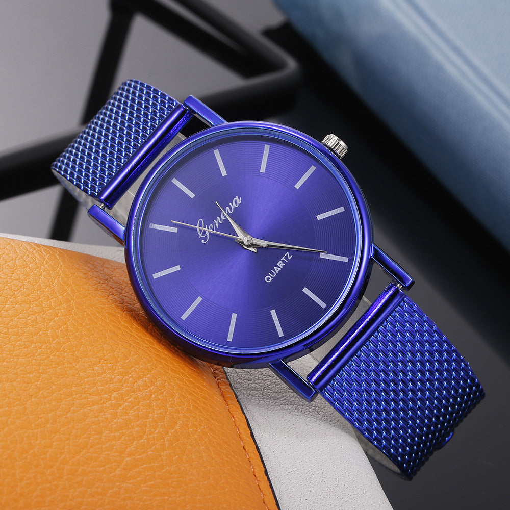 Mesh Quartz Watch Female