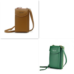 Luxury PU Handbags - Women's Crossbody Bags, Purse Clutch