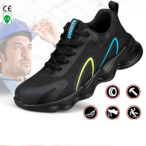 Men's Steel Toe Work Safety Sneakers