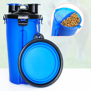 2 In 1 Pet Water Bottle Dispenser