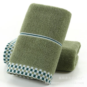 Soft absorbent facial towel couple adult towel